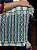 Bolsa Praia - Bordada - Com Miçangas e Conchas - Azul, Preto e Bege - Imagem 2