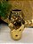 Vaso - Ceramica - Dourado - P - Imagem 1
