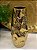 Vaso - Ceramica - Dourado - M - Imagem 1