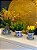 Cachepot em Ceramica - Flor - Azul e Branco - 11,5CM - Imagem 3