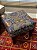 Banqueta Jacquard Turquia - Azul - Imagem 2