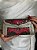 Bolsa Clutch em Metal - Vermelho e Prata - Com Alça - Imagem 1