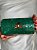 Bolsa Clutch em Metal  - Verde, Azul, Amarelo e Doudado - Com Alça - Imagem 2