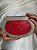 Bolsa Clutch em Metal - Vermelho e Prata - Com Alça - Imagem 2