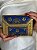 Bolsa Clutch em Metal - Azul e Dourado - Com Alça - Imagem 1