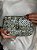 Bolsa Clutch em Metal - Madrepérolas e Dourado - Com Alça - Imagem 2