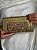 Bolsa Clutch em Metal  - Marrom e Dourado - Com Alça - Imagem 2