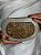 Bolsa Clutch em Metal  - Marrom e Prata - Com Alça - Imagem 2