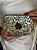 Bolsa Clutch em Metal - Madrepérolas, Turquesa e Dourado - Com Alça - Imagem 2