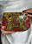 Bolsa Clutch em Metal  - Marrom, Amarelo, Vermelo e Dourado - Com Alça - Imagem 2