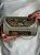 Bolsa Clutch em Metal  - Marrom e Prata - Com Alça - Imagem 1