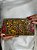 Bolsa Clutch em Metal - Marrom, Vermelho e Dourado - Com Alça - Imagem 2