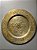 Prato de Parede - Relevo - Metal - Dourado - 50CM - Imagem 1