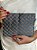 Bolsa Clutch - Bordado - Cinza e Dourado - Imagem 2