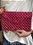 Bolsa Clutch - Tecido - Bordado - Rosa e Dourado - Imagem 1