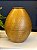 Vaso Alumínio - Martelado - Dourado - Imagem 1