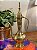 Jarra Ânfora - Bronze - Decorativa - Dourada - P - Imagem 3