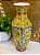 Vaso - Cerâmica - Amarelo e Colorido - 34CM - Imagem 2