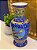 Vaso - Cerâmica - Azul e Colorido - 36CM - Imagem 2