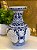 Vaso - Cerâmica - Azul e Branco - 24CM - Imagem 2