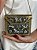 Mini Bolsa Clutch em Metal - Madrepérolas e Dourada - Com Alça - Imagem 1