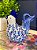 Galo Decorativo -  Porcelana - Azul e Branco - Imagem 1