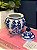 Potiche - Azul e Branco - Cerâmica - 16cm - Imagem 3