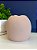 Vaso Decorativo - Cerâmica - Rosa Claro - 17CM - Imagem 1