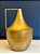 Vaso Decorativo - Metal - Dourado - 29CM - Imagem 1