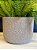 Cachepot em Cimento - Relevo -  23CM - Imagem 2