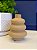 Vaso Decorativo - Cerâmica - Marrom - 12CM - Imagem 1