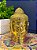 Cabeça de Buda Decorativo - Bronze - Dourado - Imagem 1