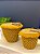 Cesto com Tampa - Fibra Natural - Amarelo - 16CM - Imagem 2