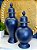 Potiche - Azul Fosco - Cerâmica - 43cm - Imagem 2
