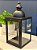 Lanterna - Metal e Vidro - Preto - 35CM - Imagem 2