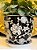 Cachepot em Ceramica - Preto e Branco - 20,5CM - Imagem 2