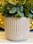 Cachepot em Ceramica - Bege - 17,5CM - Imagem 2