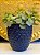 Cachepot em Ceramica - Azul - 20CM - Imagem 1