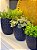 Cachepot em Ceramica - Azul - 15,5CM - Imagem 3