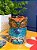 Coruja - Porta Vela - Madeira - Pintado à mão - 11cm - Imagem 1