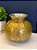 Vaso Alumínio - Martelado - Dourado - Imagem 1