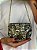 Mini Bolsa Clutch em Metal - Madrepérola e Dourado - Com Alça - Imagem 1