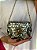 Mini Bolsa Clutch em Metal - Madrepérola e Dourado - Com Alça - Imagem 2