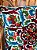 Capa de Almofada Bordada Tassel 45x45 Turquesa - Imagem 2