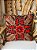 Capa de Almofada Bordada Tassel 45x45 Marrom - Imagem 1