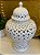 Potiche - Cerâmica - Branco - 47CM - Imagem 2