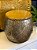 Tamborete - Garden Seat - Pintado à mão - Champagne e Dourado - Imagem 2