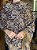 Pashmina de Viscose - Estampada - Dupla Face - Roxo e Bege - Imagem 1