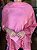 Pashmina de Viscose - Estampada - Rosa - Imagem 1