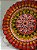Prato de Parede - Turquia - Decorativo - Cerâmica - Relevo - Laranja e Amarelo - Médio - Imagem 2